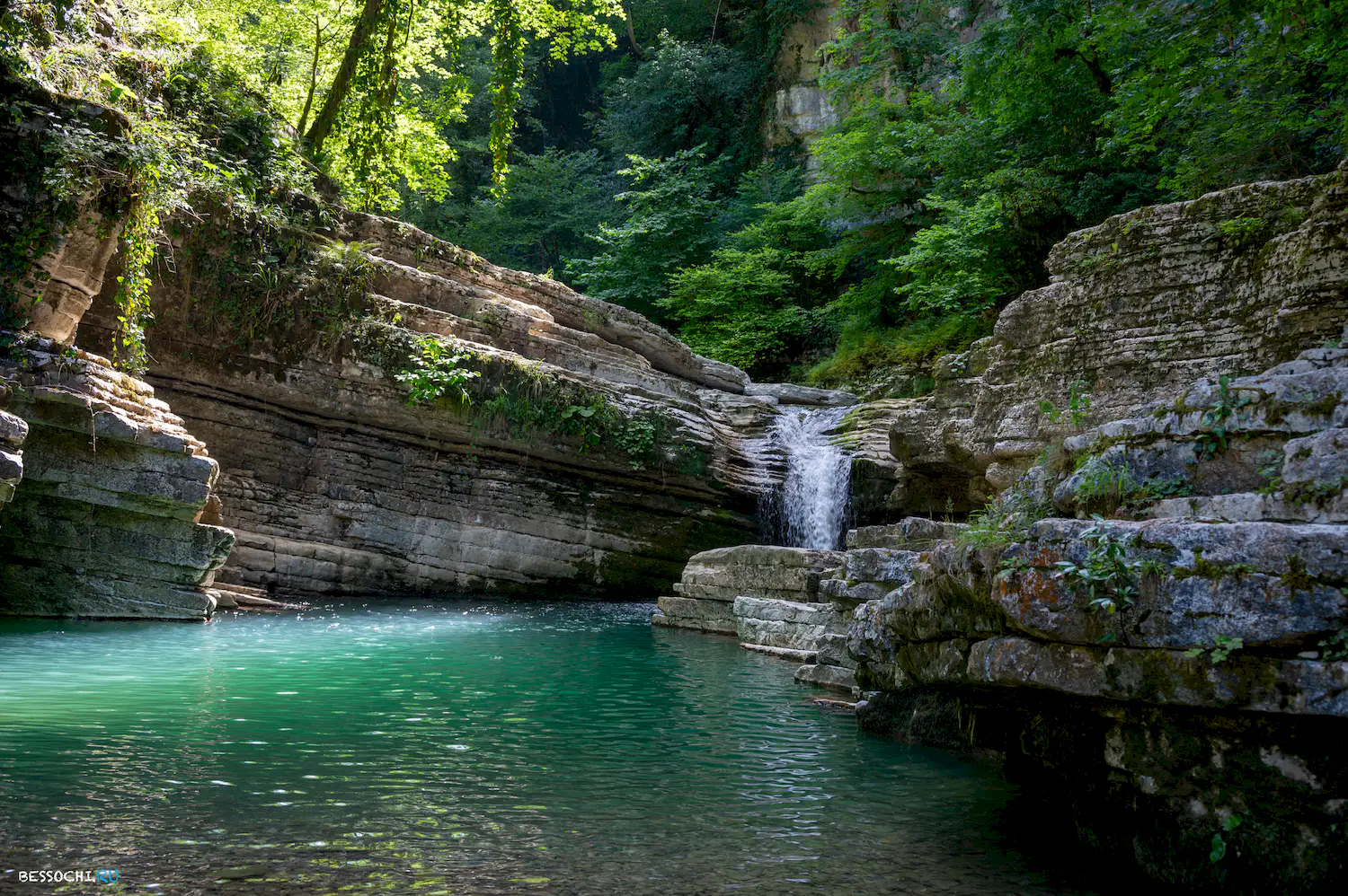 Мокрый каньон Псахо