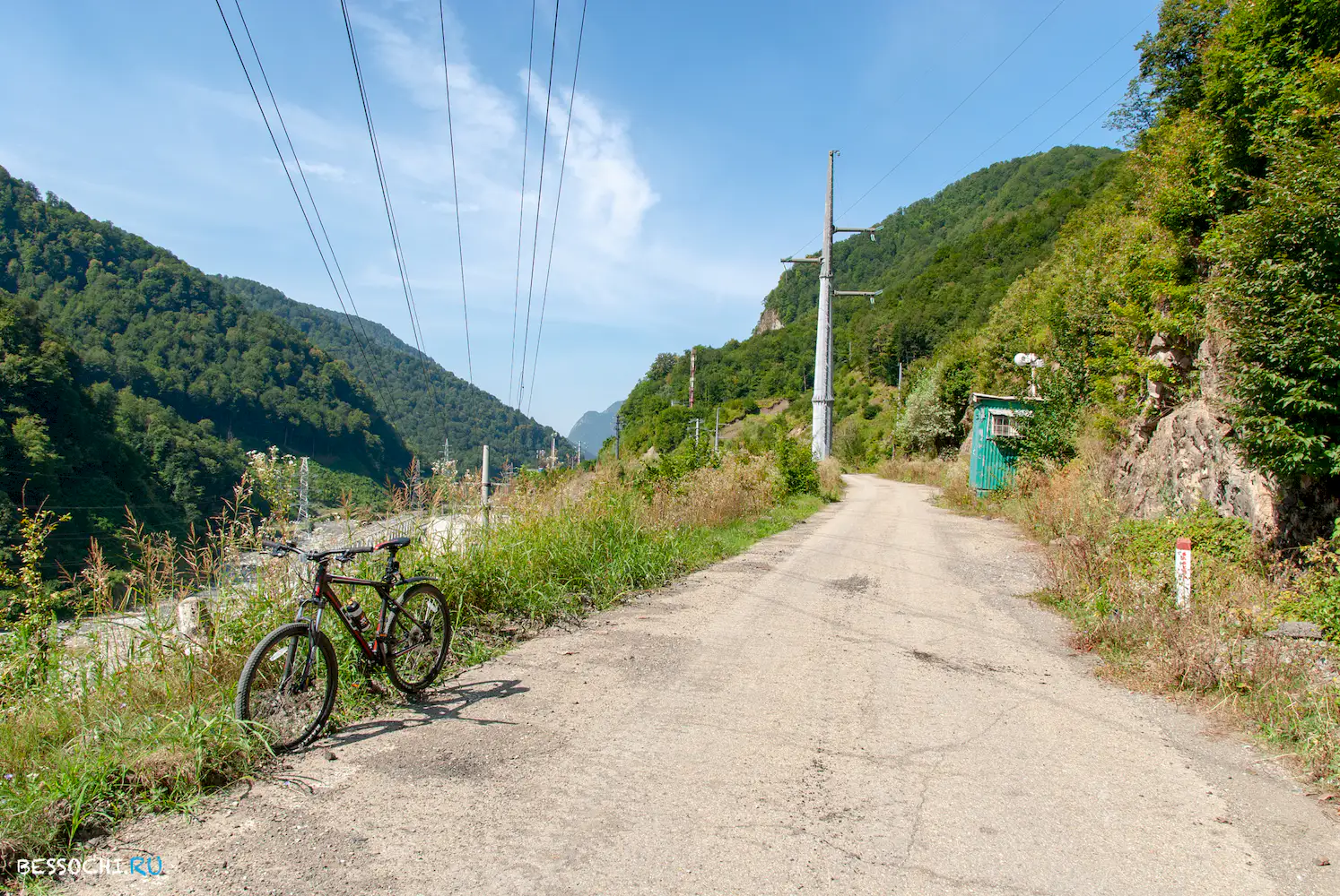 велопоездка Скальный участок