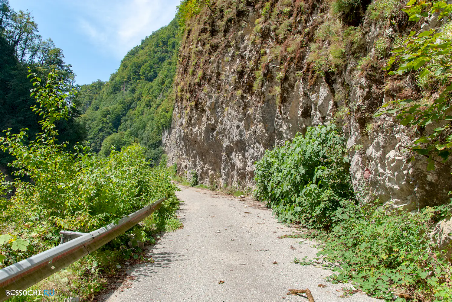 велопоездка Скальный участок