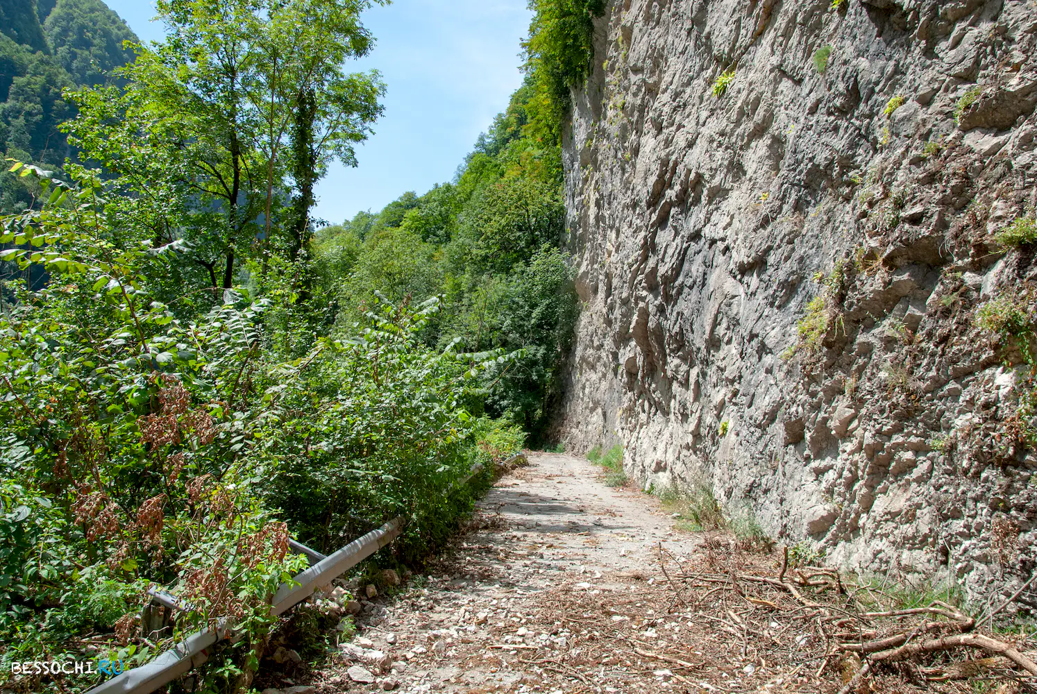 велопоездка Скальный участок