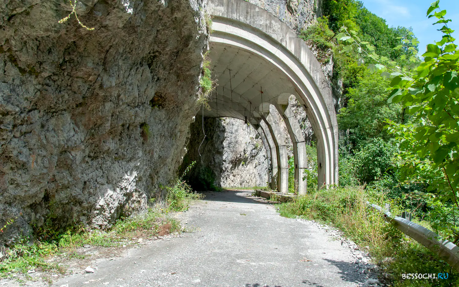 велопоездка Скальный участок