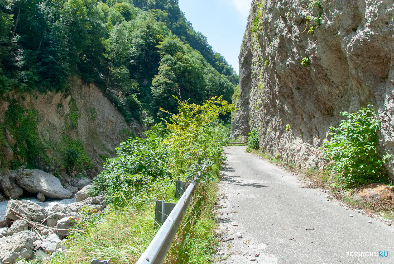 велопоездка Скальный участок