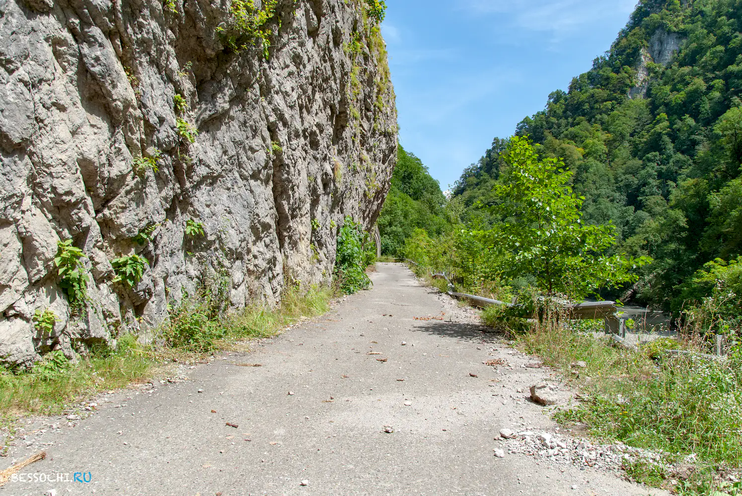 велопоездка Скальный участок