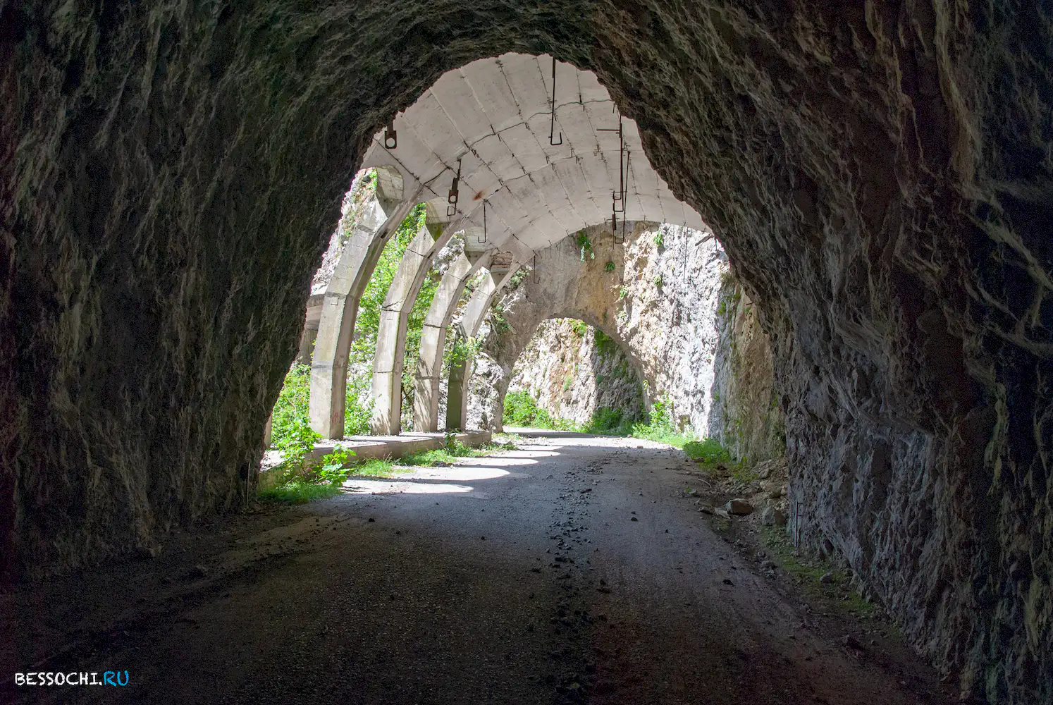 велопоездка Скальный участок