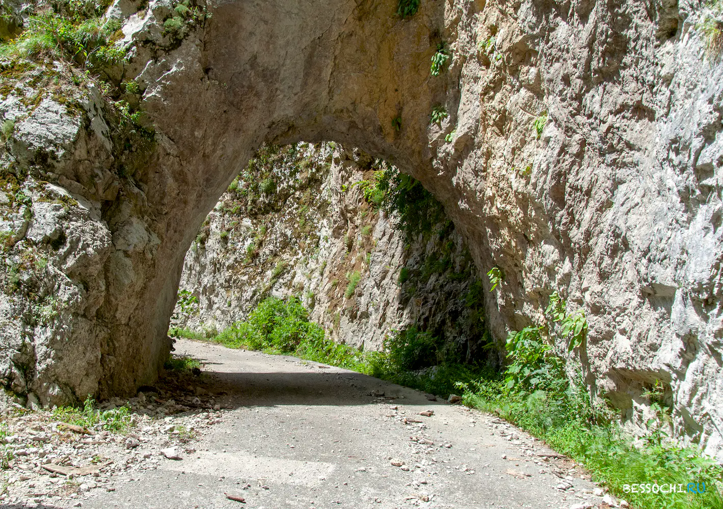 велопоездка Скальный участок