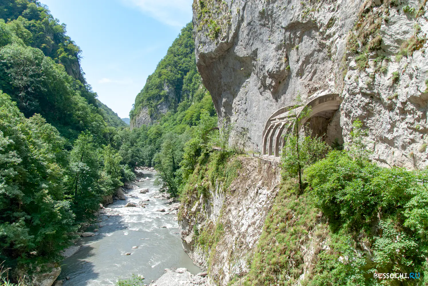 велопоездка Скальный участок