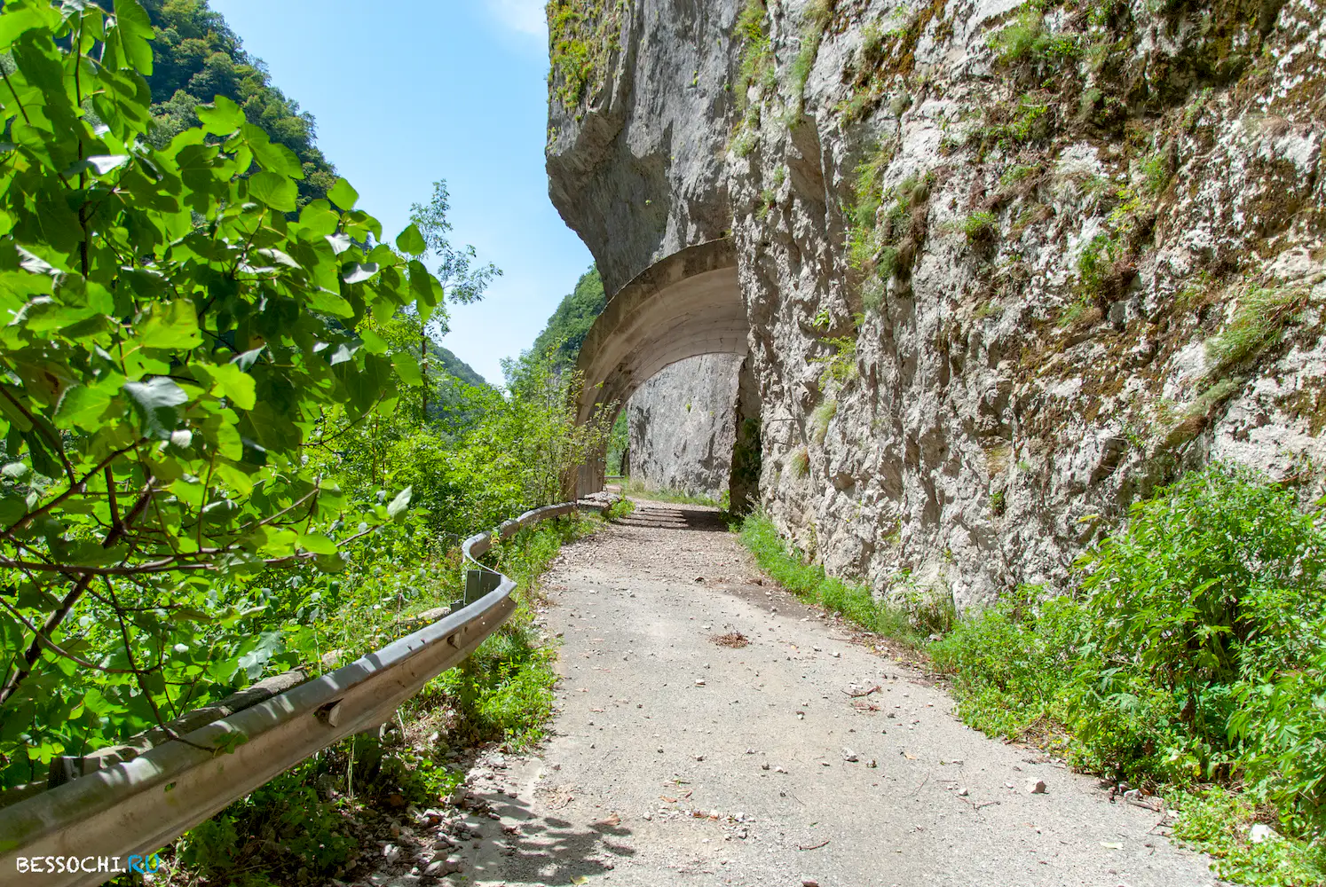 велопоездка Скальный участок