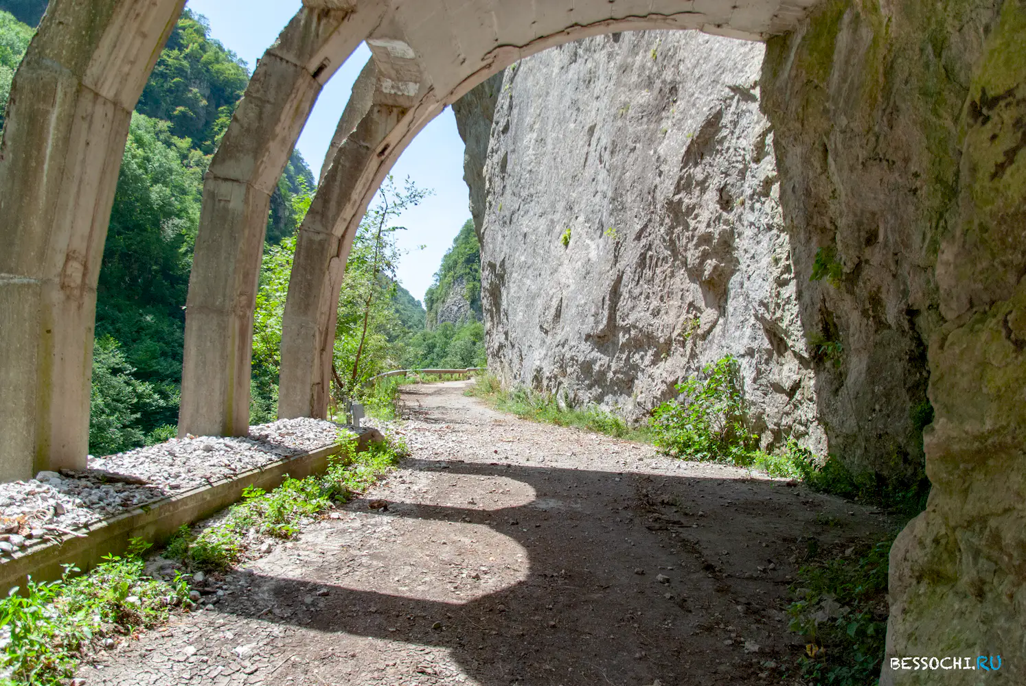 велопоездка Скальный участок