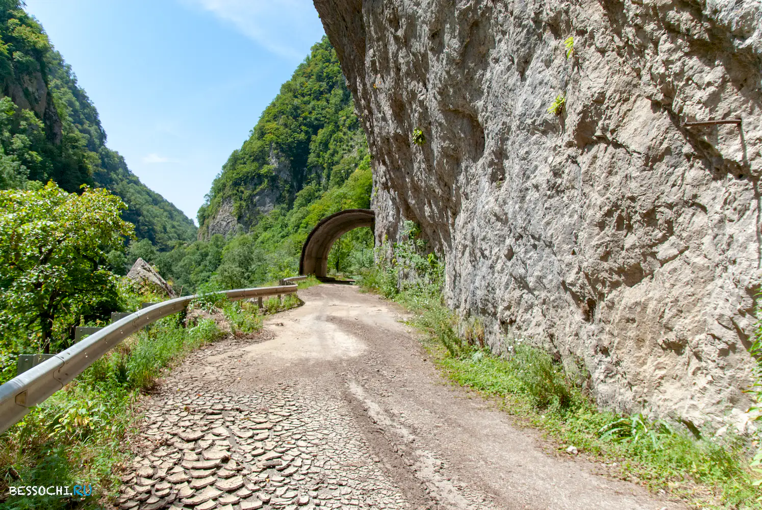 велопоездка Скальный участок
