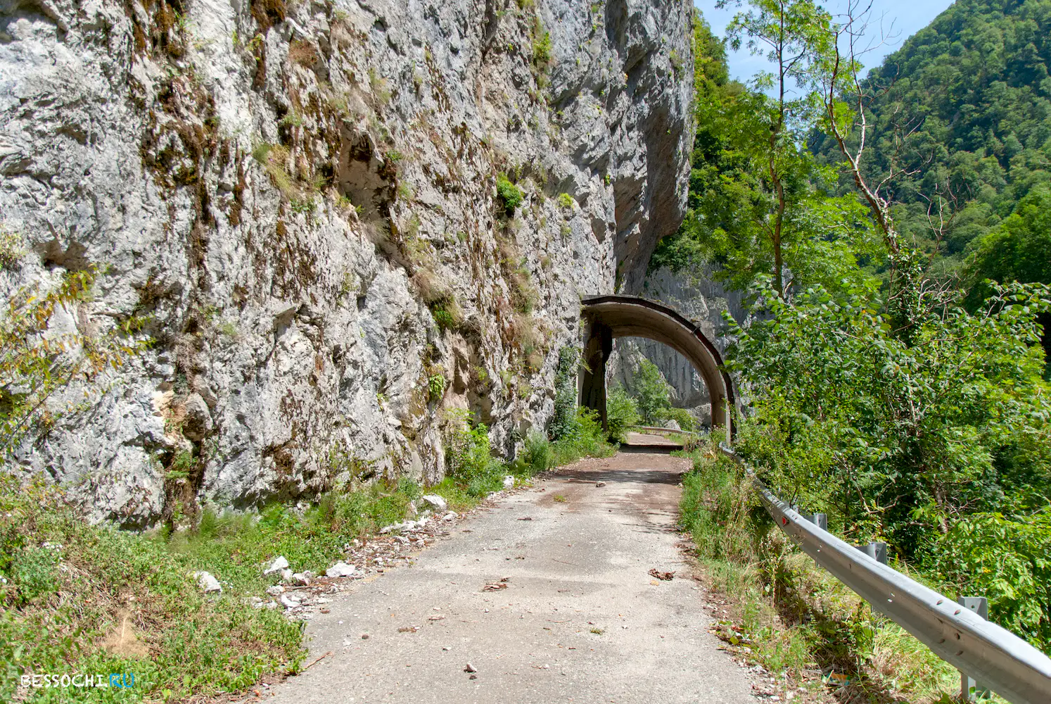 велопоездка Скальный участок