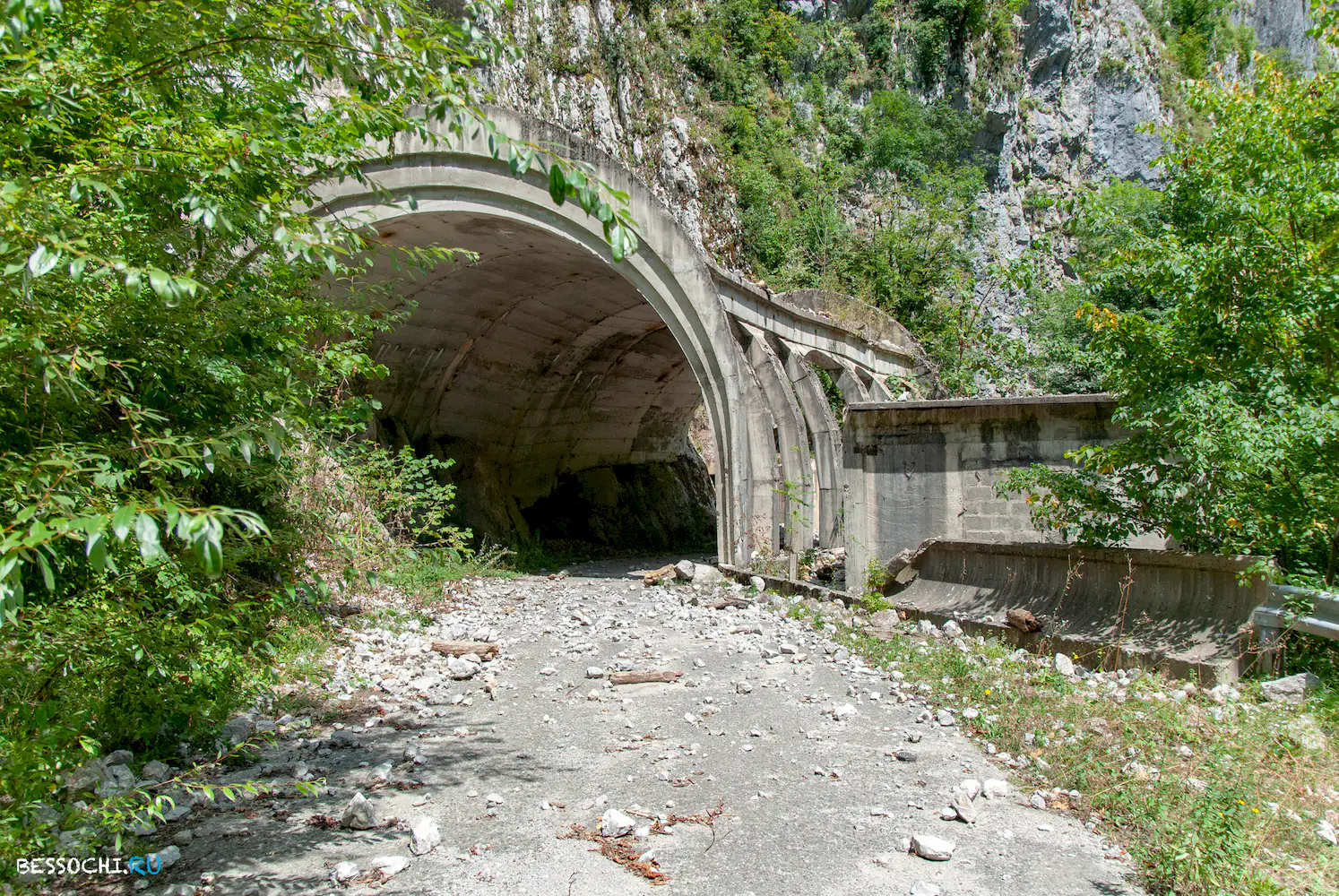 велопоездка Скальный участок