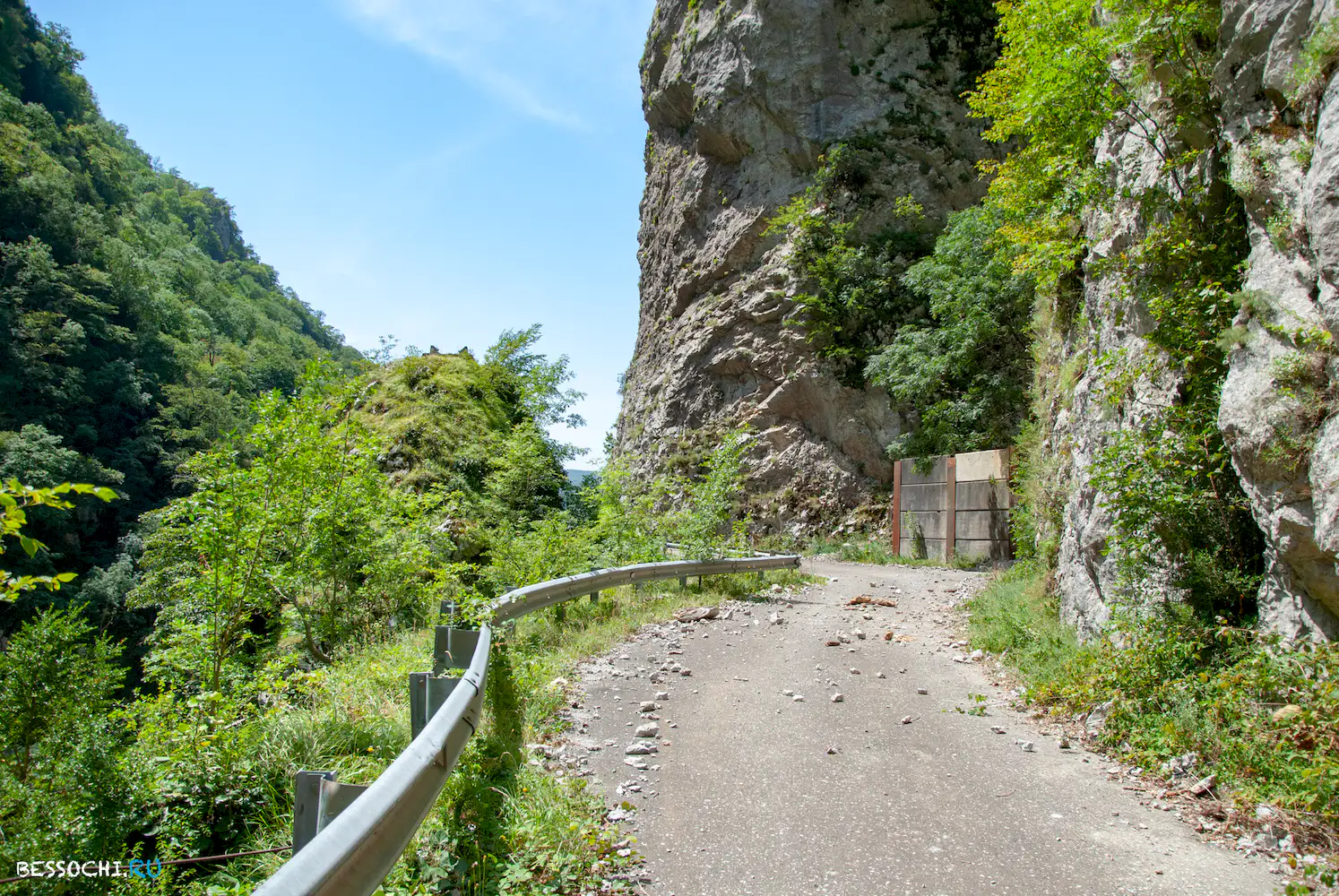 велопоездка Скальный участок