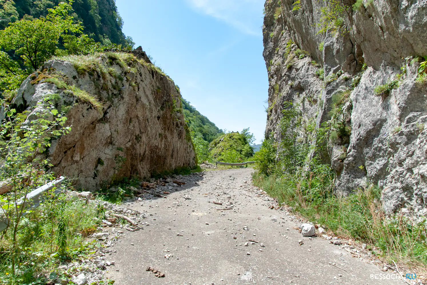 велопоездка Скальный участок