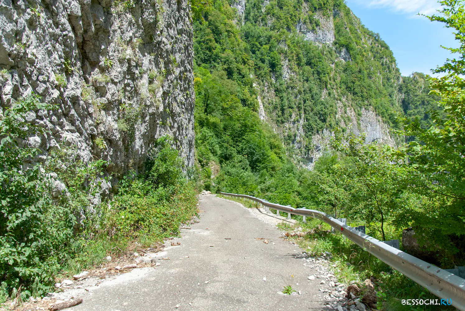 велопоездка Скальный участок