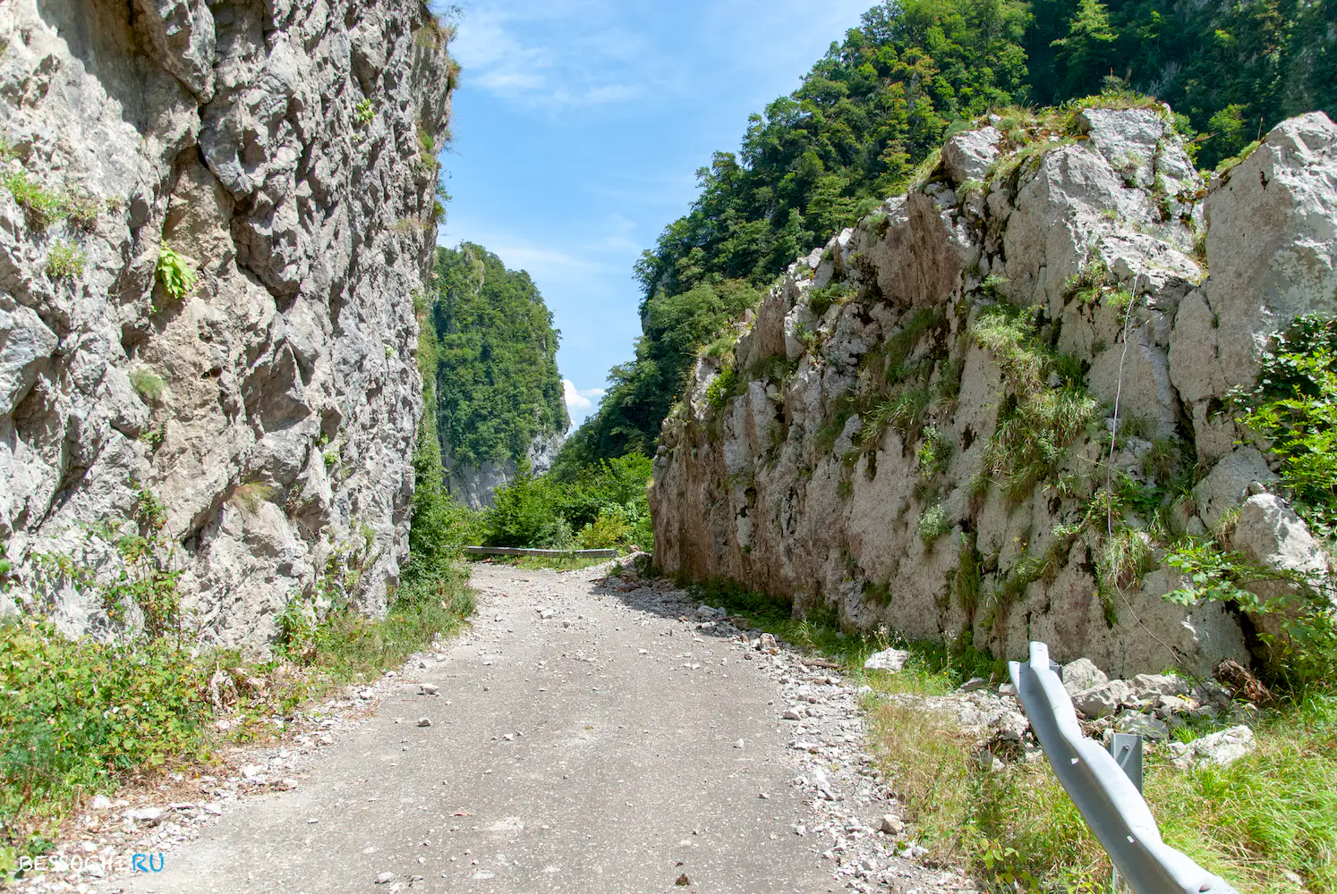 велопоездка Скальный участок