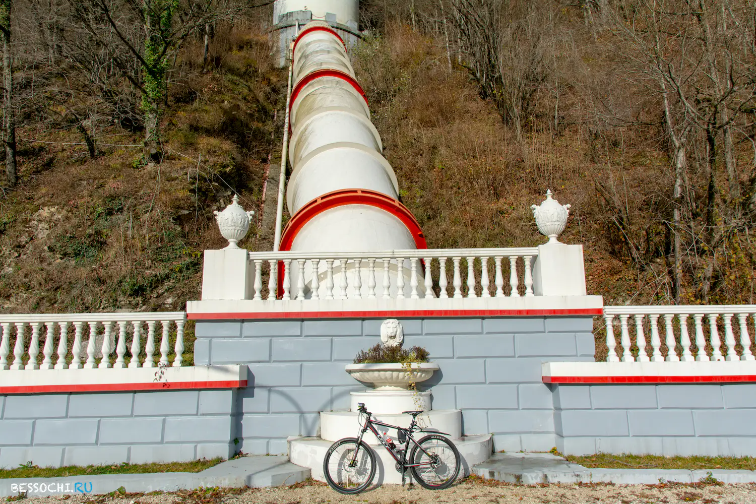 велопоездка Скальный участок