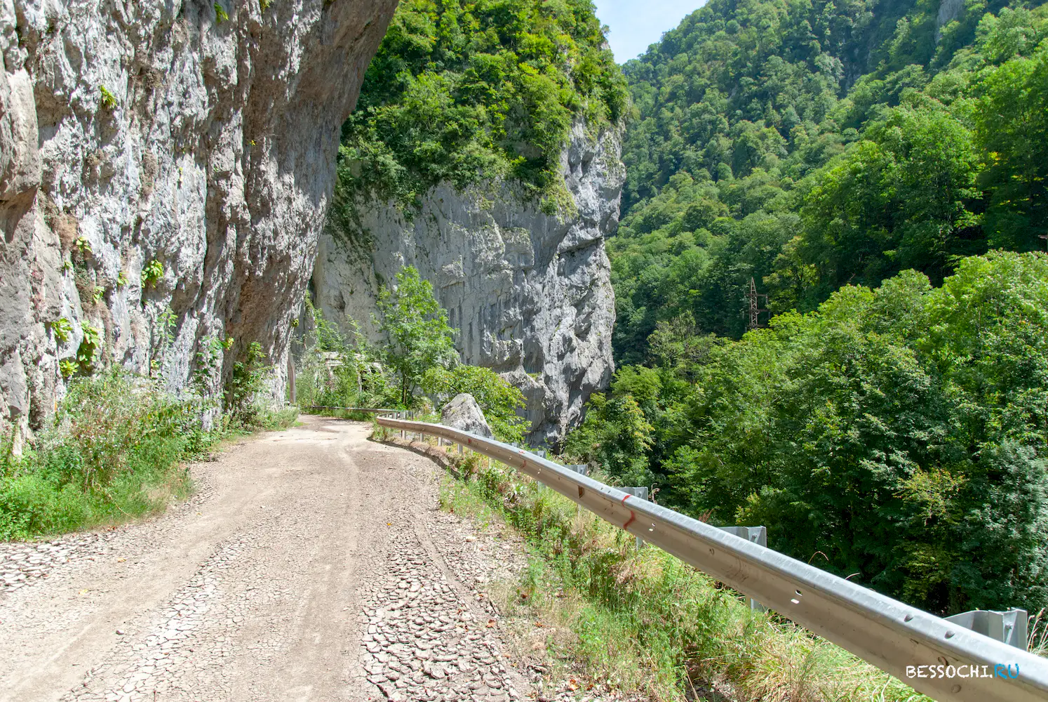 велопоездка Скальный участок