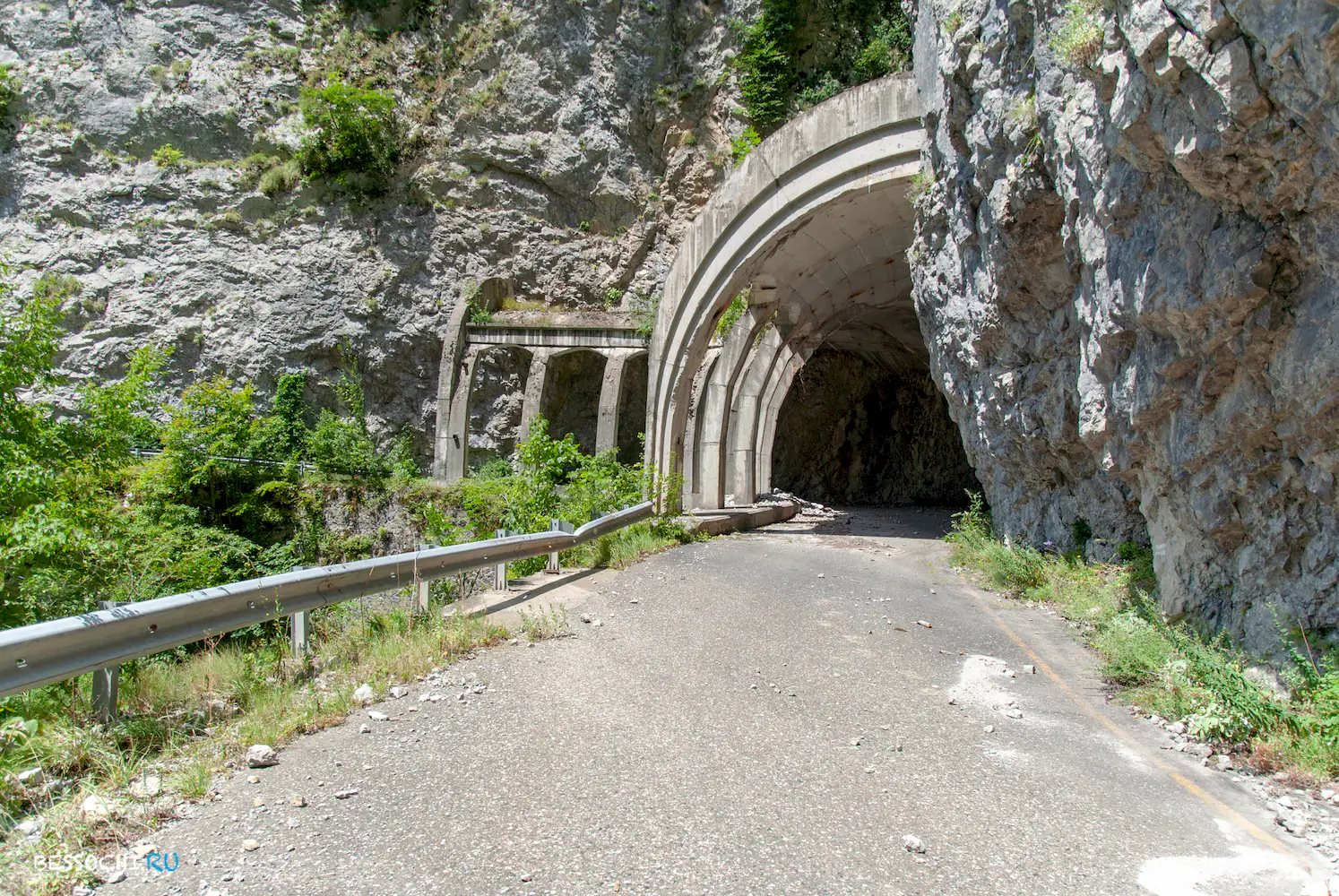 велопоездка Скальный участок