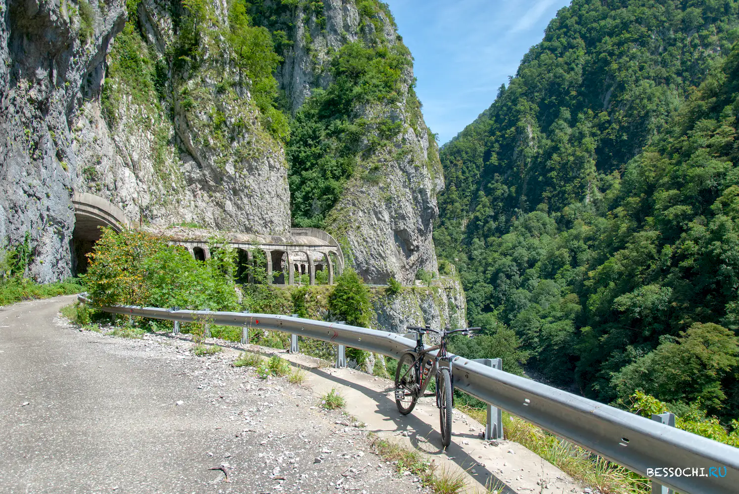 велопоездка Скальный участок