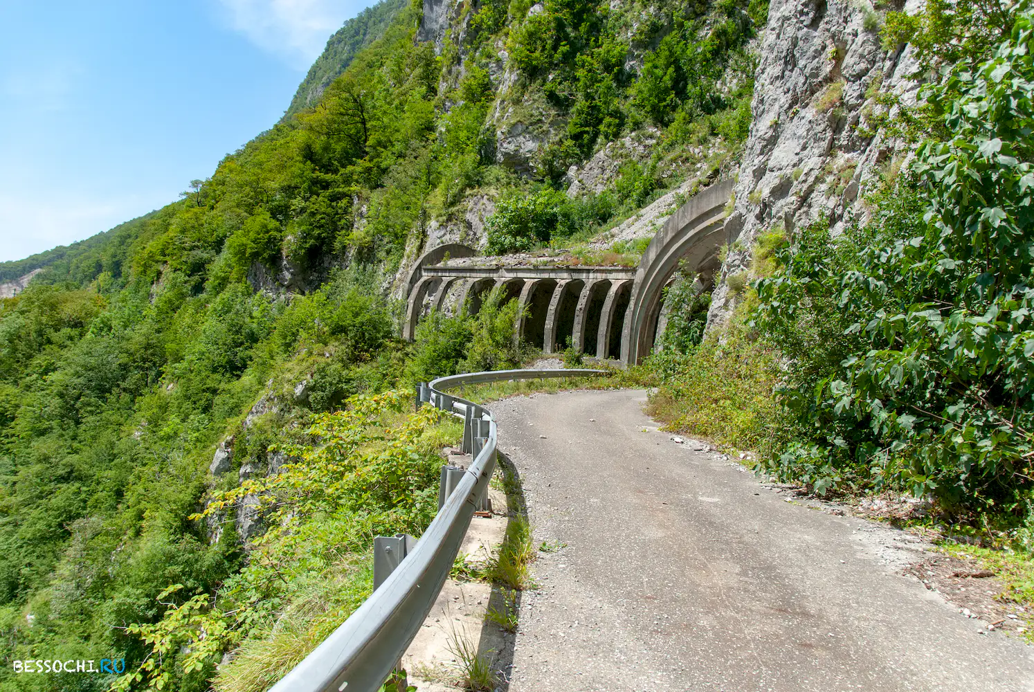 велопоездка Скальный участок
