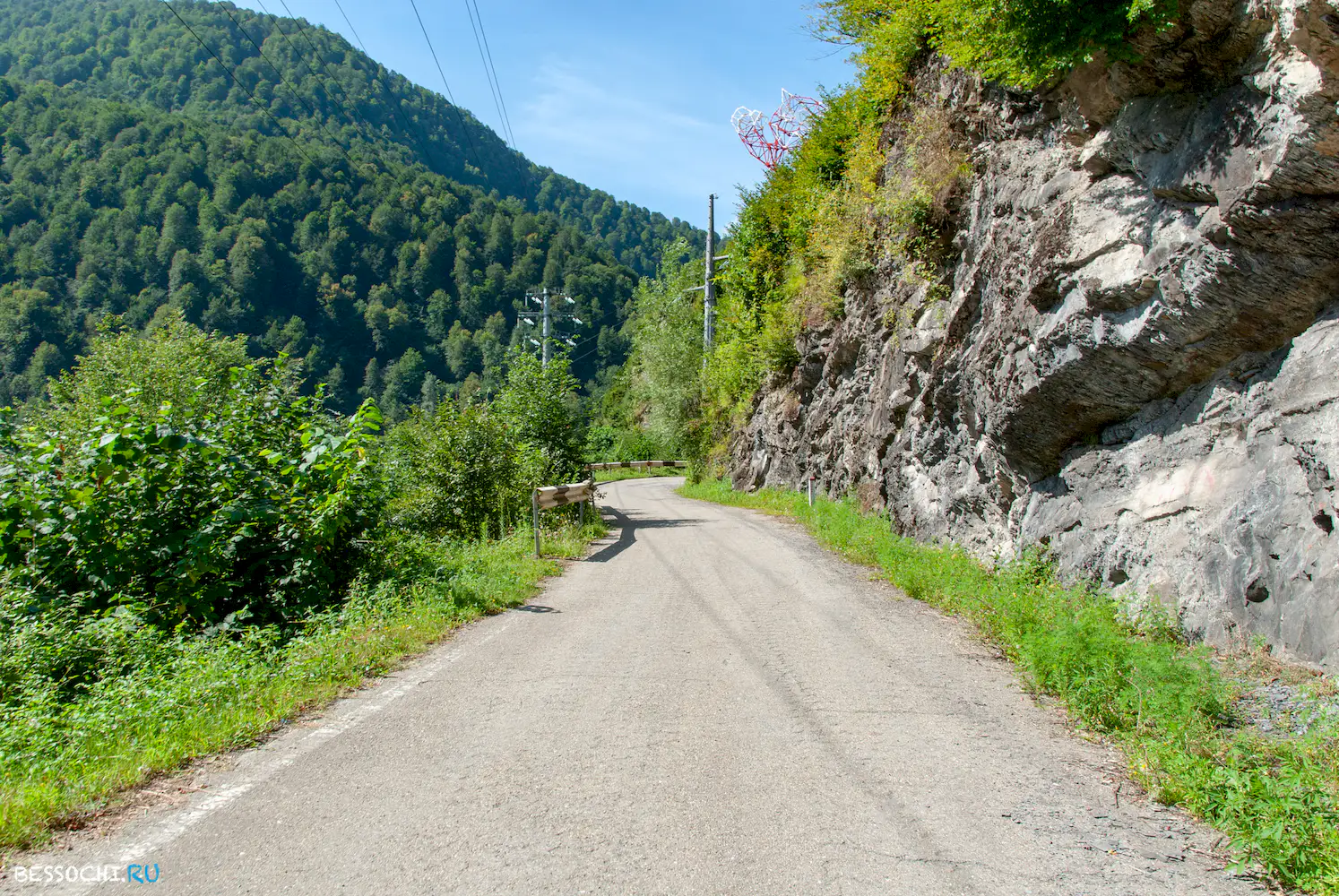 велопоездка Скальный участок