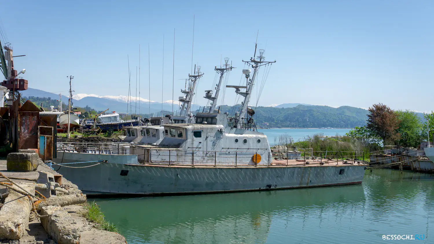 Сухумский порт