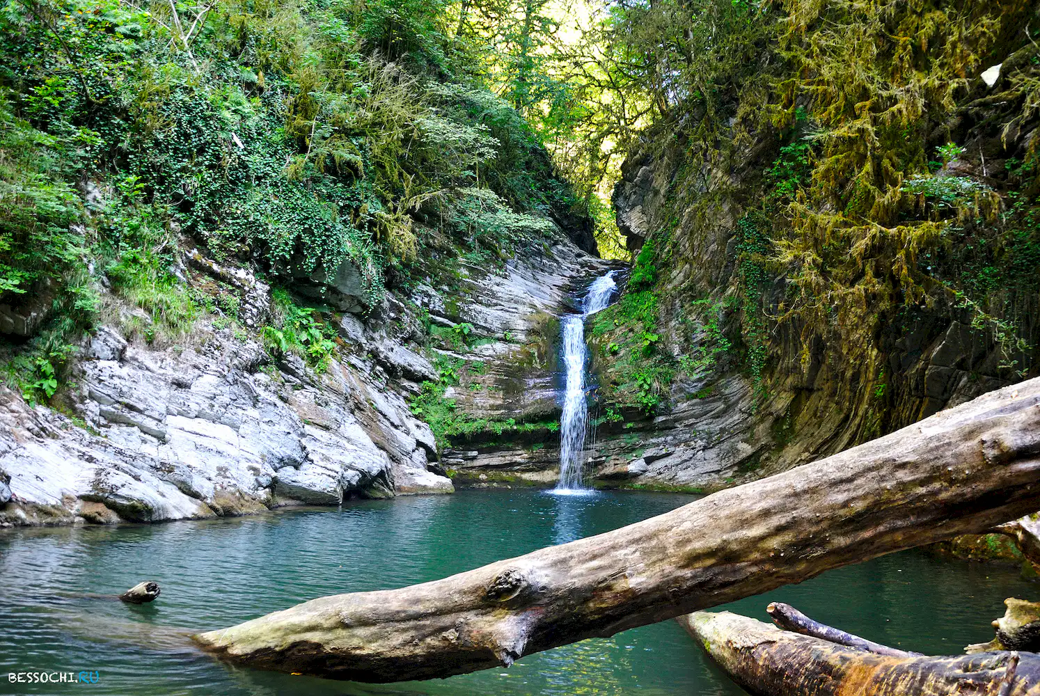 Самшитовый водопад