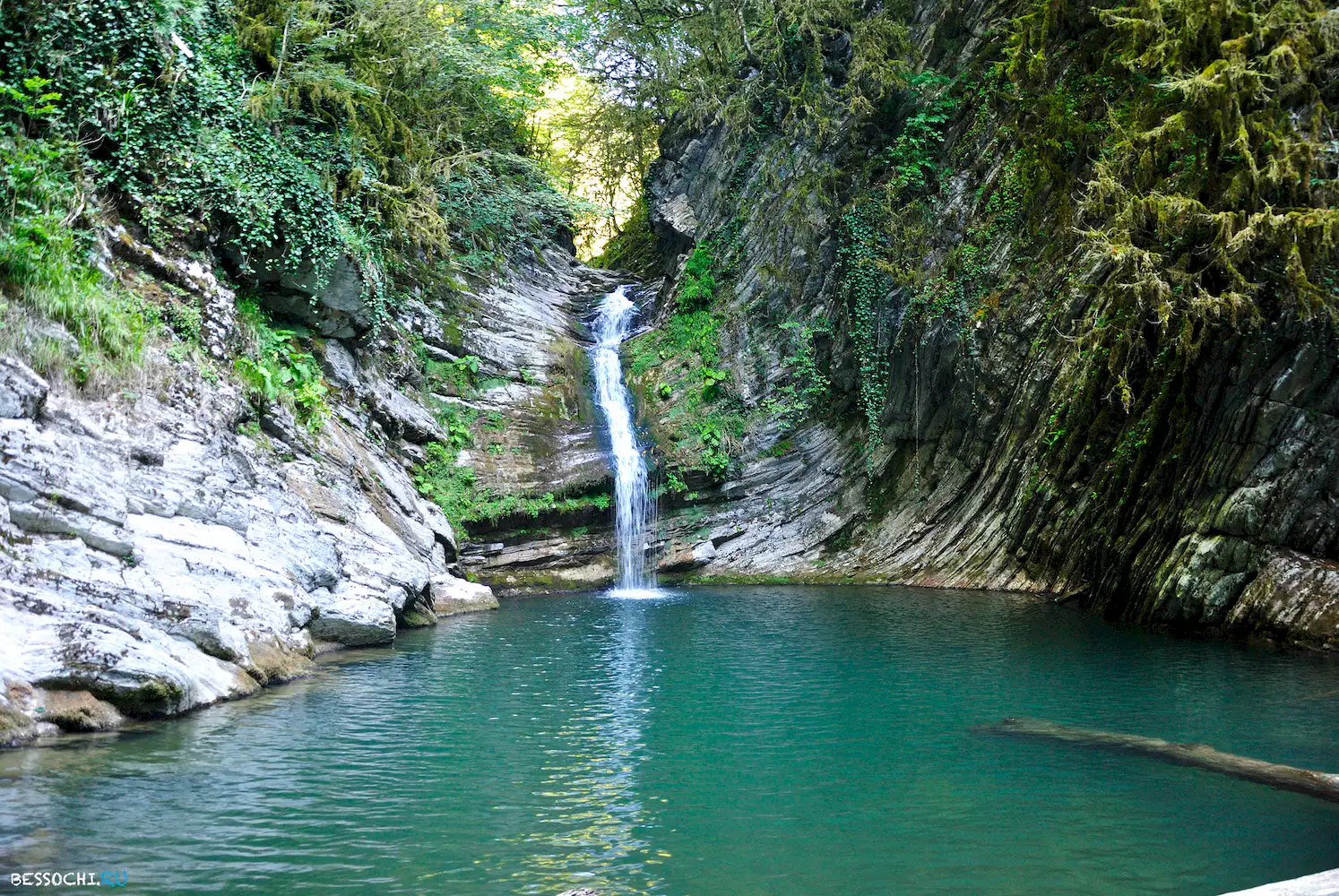 Самшитовый водопад