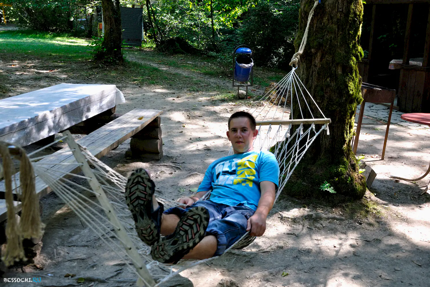 Самшитовый водопад