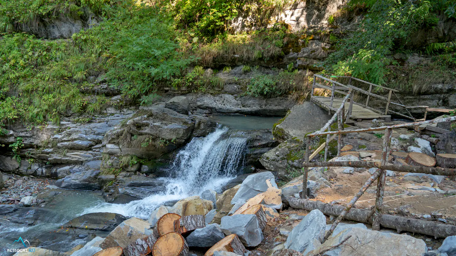 Парк водопадов Менделиха