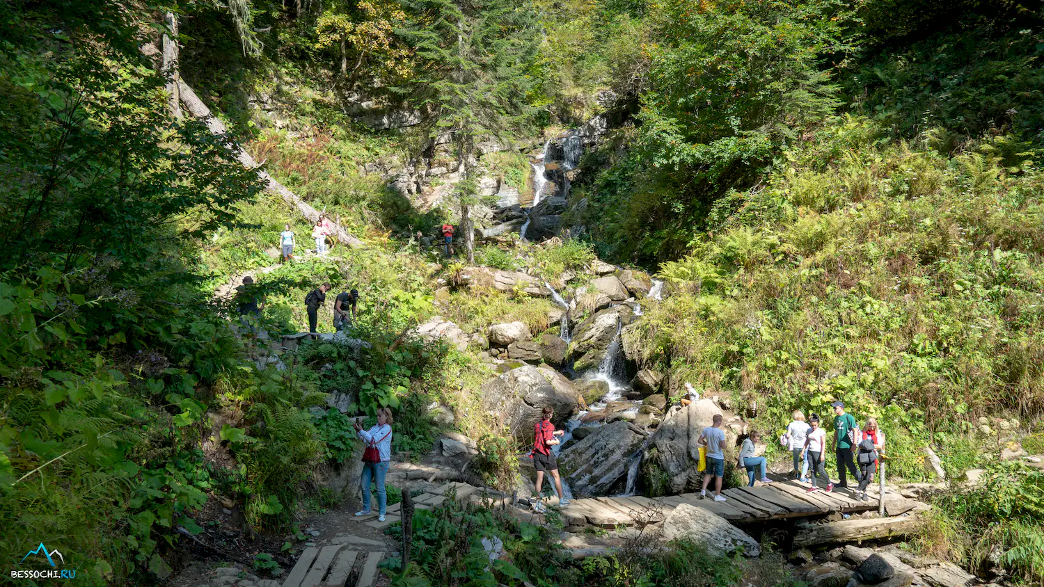 Парк водопадов Менделиха