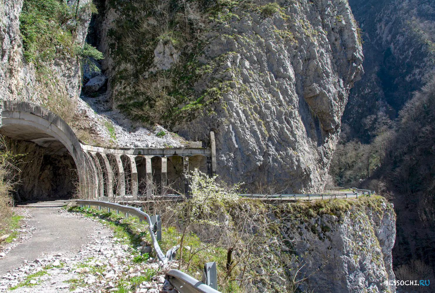 Скальный участок