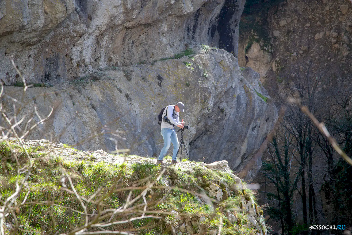 Скальный участок
