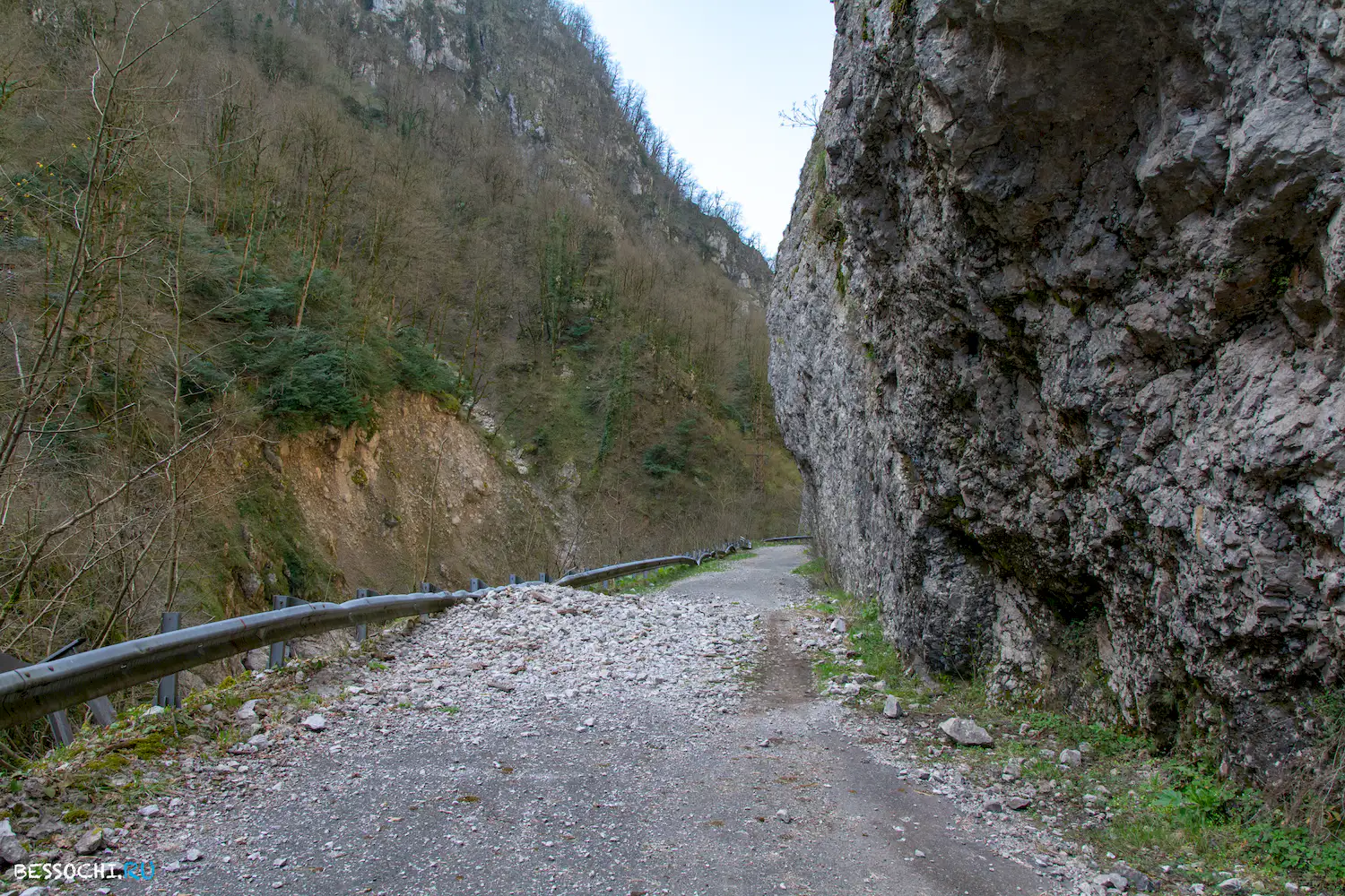 Скальный участок