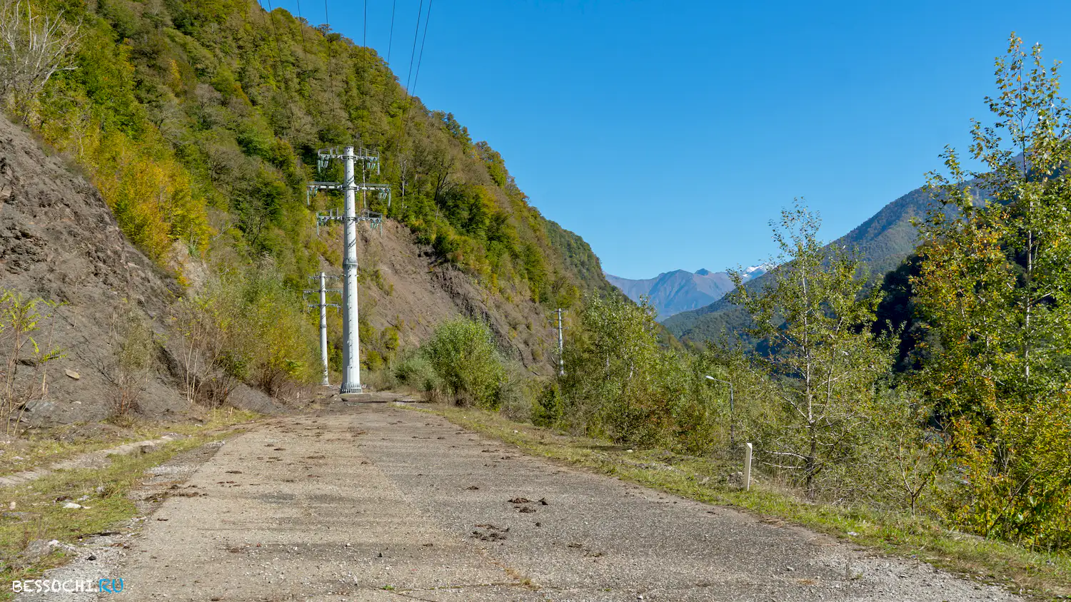 Старая дорога на Красную поляну