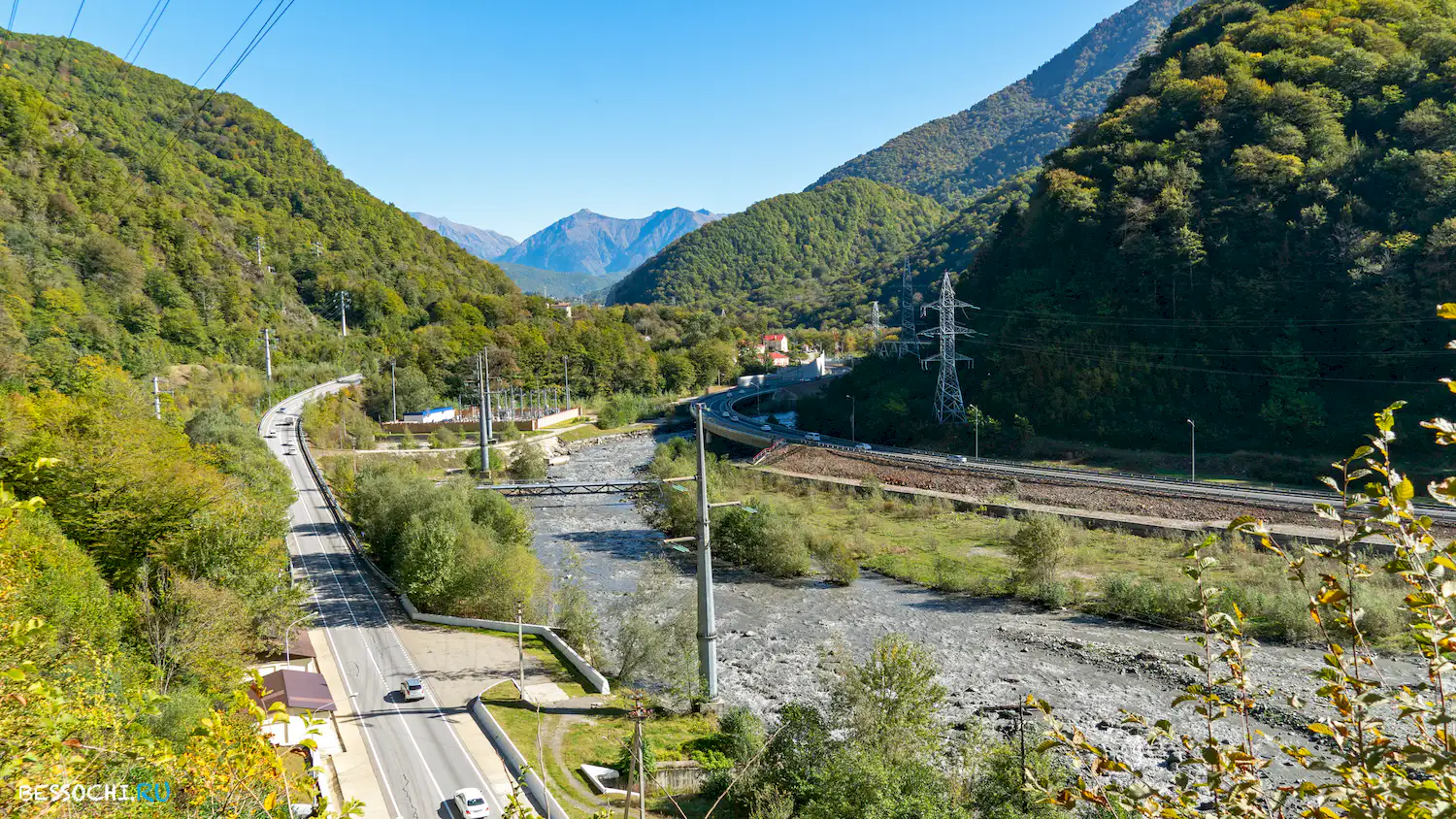 Старая дорога на Красную поляну
