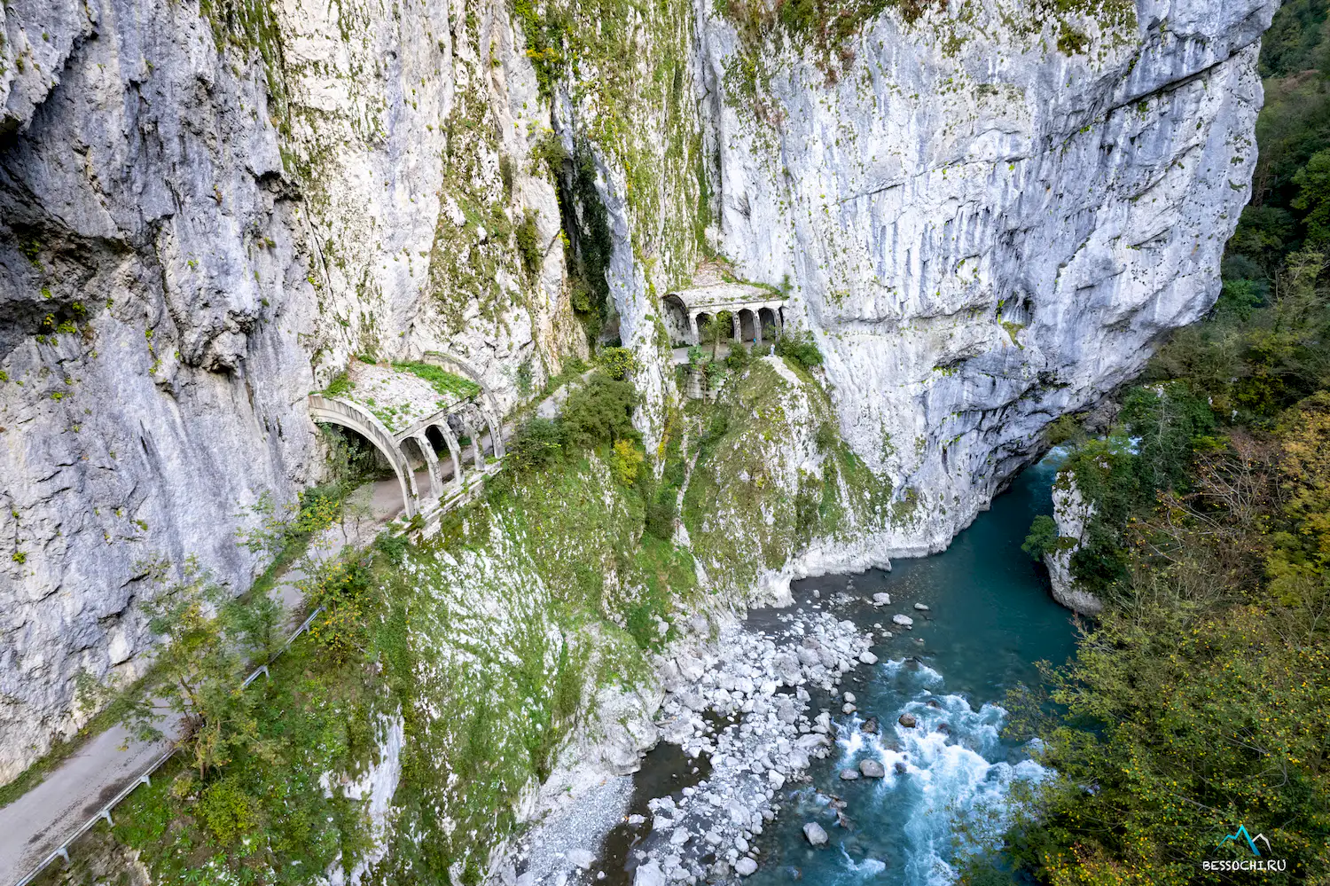 Скальный участок