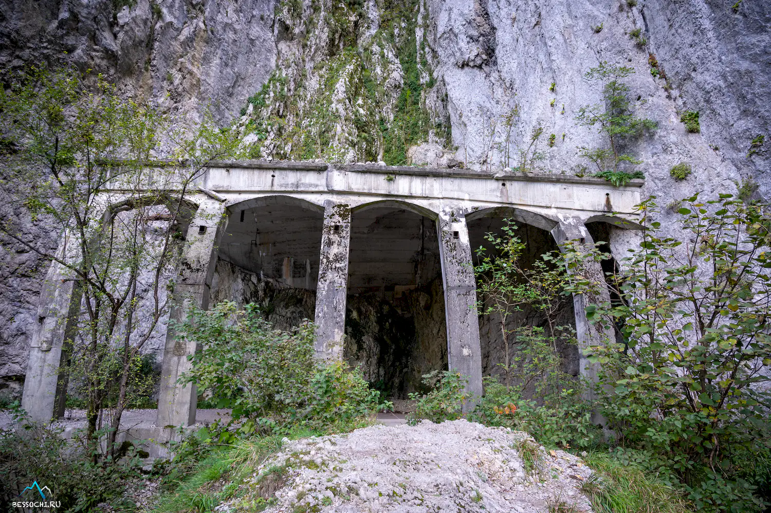 Скальный участок