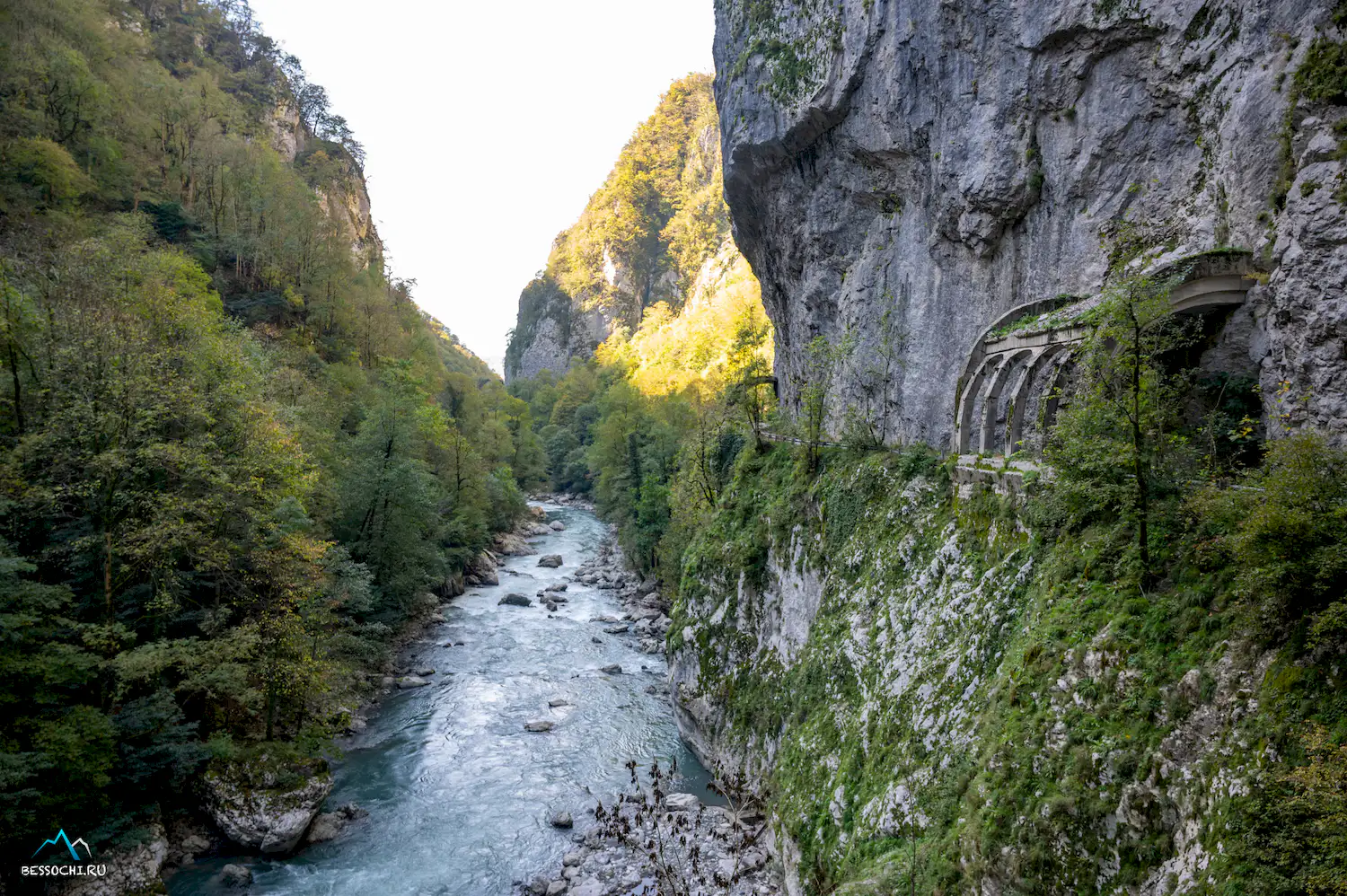 Скальный участок