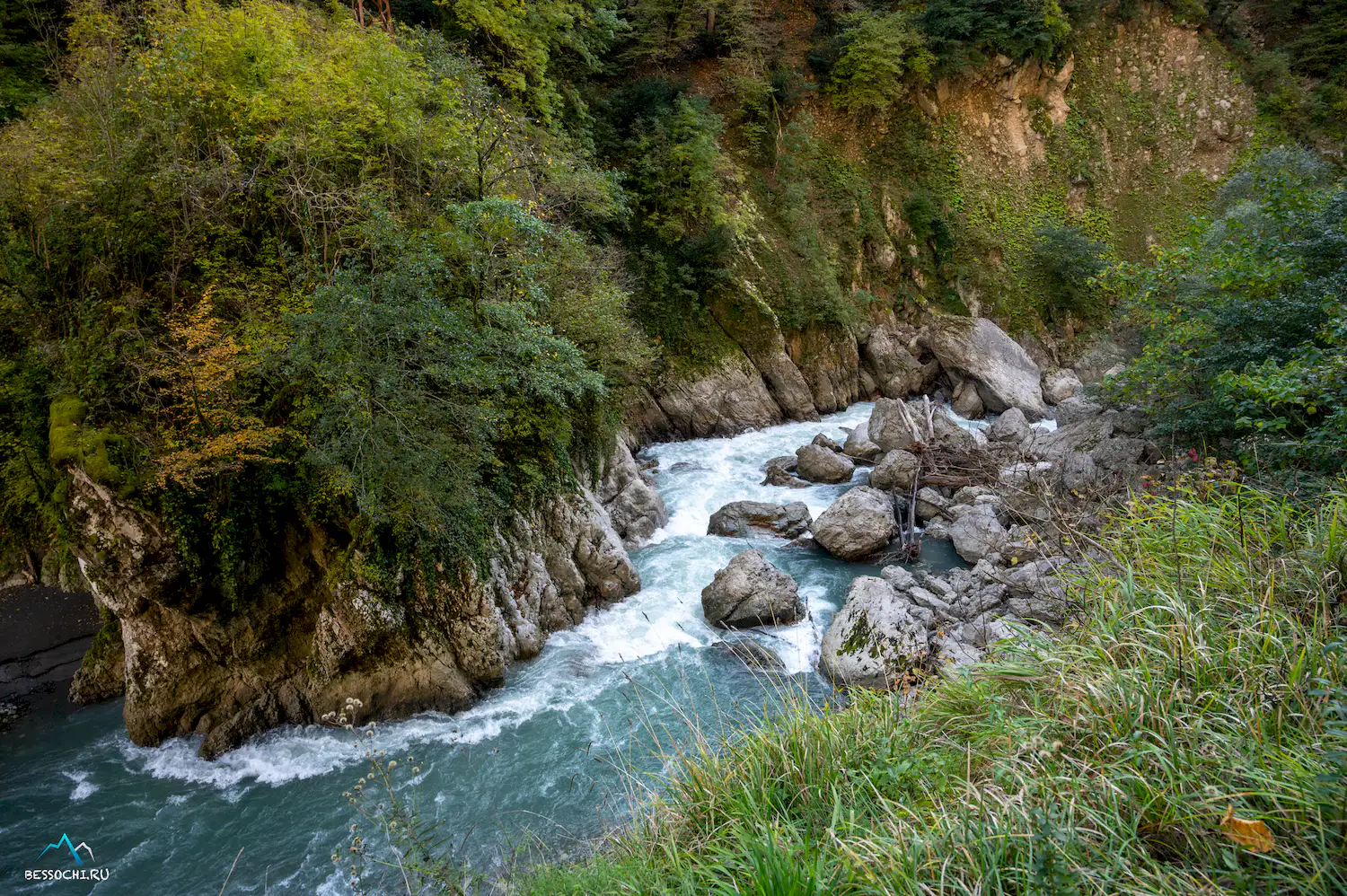 Скальный участок