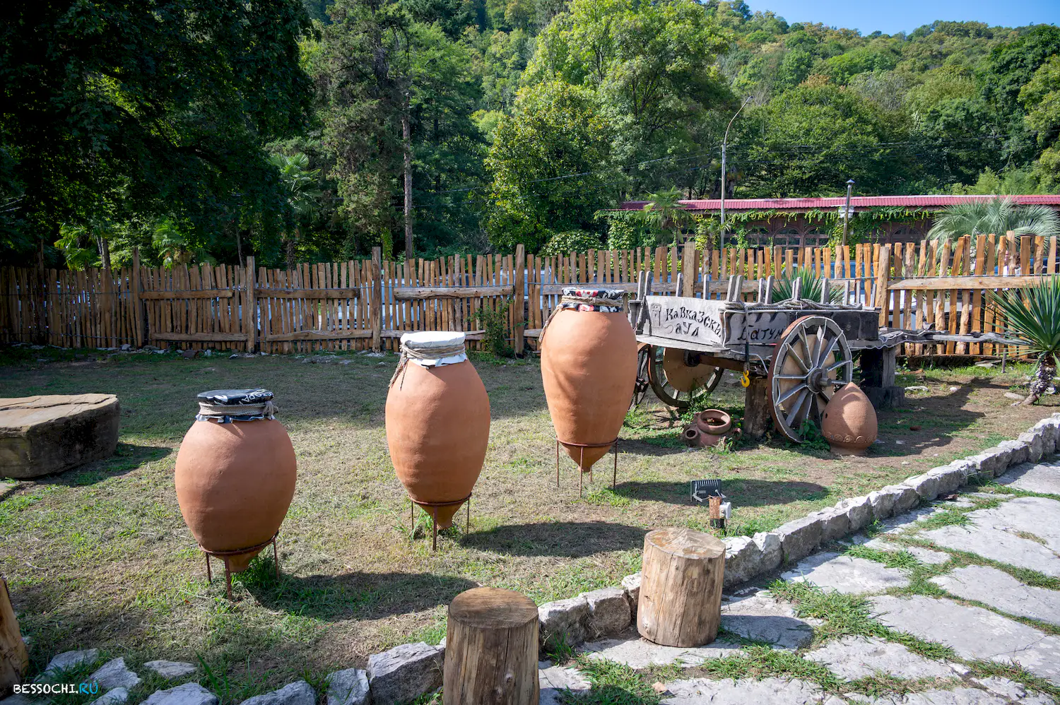 Кавказский аул